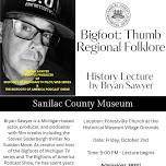 History Lecture: Bigfoot: Thumb Regional Folklore