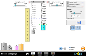 Pickup coil, transformer, and phet colorado simulations skate park generator answer the following questions on a separate sheet. Masses And Springs Periodic Motion Hooke S Law Conservation Of Energy Phet Interactive Simulations