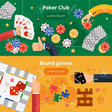 Game board template tim's printables board game. Online Poker Club And Board Gambling Games Interactive Webpage Royalty Free Cliparts Vectors And Stock Illustration Image 45351795