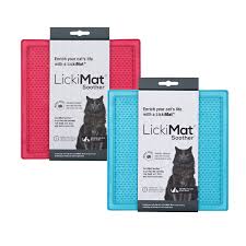 Supplies silicone slow feeder bowls feeding lick pad slow food mat dog feeders. Lickimat Soother Slow Food Mat For Cats