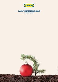 Ikea Early Christmas Sale Campaign Gute Werbung Christmas Advertising Ads Creative Print Ads