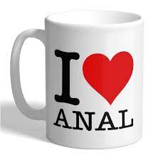 I Love Anal Ceramic Coffee Tea Mug Cup Heart Printed Funny Novelty Gift  Idea New : Amazon.co.uk: Home & Kitchen