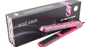 José eber is a well known hairstylist. Jose Eber Ceramic Straightening Iron Pink Black 1 25inch