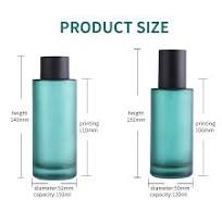 New product Thicken bottom cosmetic glass bottle set for ...