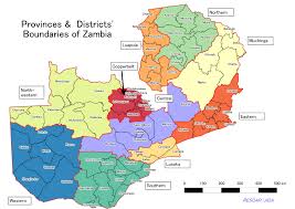 Zambia Province District Map2013 Jan Jpeg 3507 2480 Zambia Province Districts