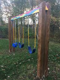 Check spelling or type a new query. Swing Set Used 6x6 Deck Posts And Distressed Them Using An Electric Planer Swing Set Diy Large Backyard Landscaping Swing Set