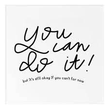 You Can Do It Motivational Quote Acrylic Print Zazzle Com Acrylic Prints Quotes Motivational Quotes