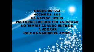 Noche de paz (musica de todo con los mejores deseos de paz). Noche De Paz Con Letra Youtube