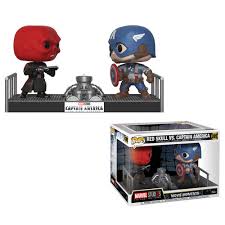 Bison body with red skull head on it. Red Skull Vs Captain America Vinyl Art Toys Hobbydb