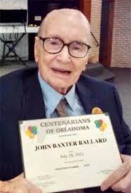 Ballard gets nod for 100th birthday