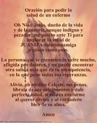 Oraciones Varias Prayers For Healing Prayer For Healing The Sick Prayer For The Sick