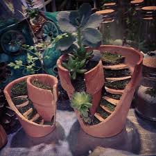 Decoration Jardin Originale A Petit Budget Fairy Garden Fairy Garden Diy Broken Pots