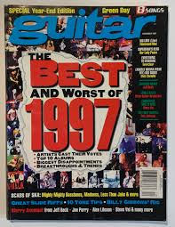 Guitar Magazine the Best and Worst of 1997 Special Year End Edition Green  Day Mighty Mighty Bosstones Madness Volume 15 No. 2 December 1997 - Etsy