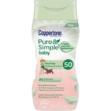 Coppertone Pure Simple Baby Sunscreen Lotion Tear Free Spf 50 6 Fl Oz Rite Aid