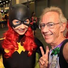 A cute Batgirl at the San Diego Comic-Con