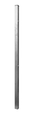 Italfrom rotolo 25mt recinzione rete metallica zincata plastificata. Palo Zincato Per Cancelletti 2400x80x80 Mm Lxhxp Spessore Ferro 4 Mm Con Battuta Bricoman
