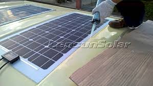 Here is a look at my flexible solar panels one year after the installation. Sharing A Review About Special Size 880 440mm 50w 12v Flexible Solar Panels For Vw Volkswagen T4 Camping Van Lensun Solar Lensun Solar Panel Lensunsolar