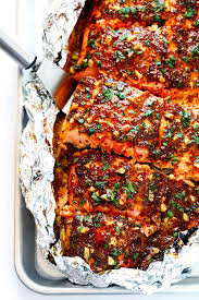 Honey garlic er baked the best baked salmon recipe food work kitchen. Honey Mustard Salmon In Foil Gimme Some Oven