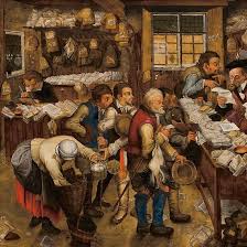 The Tax Collector S Office By Pieter Brueghel The Younger Historical Art Victorian Art Classic Art