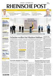 Der gesundheitsminister will den zugang zur psychotherapie klarer regeln. Rheinische Post 2020 09 01