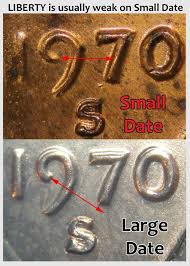 What is the value of a 1970 s small date penny? 1970 S Small Date Lincoln Cent Penny Value Coin Helpu
