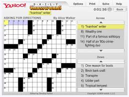 There may be a limit to the number and lengths of words hidden. Yahoo Free Daily Crossword Puzzles