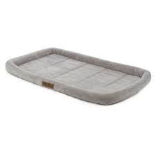 Shop for large dog beds in dog beds. Vibrant Life Soft Crate Mat Pet Bed Large Gray 42 Walmart Com Walmart Com