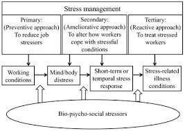 stress management flow chart stress relief meditation