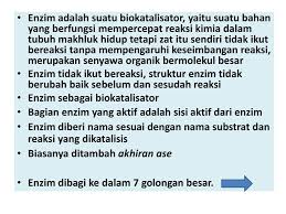 Enzim Adalah Suatu Biokatalisator Yaitu Suatu Bahan Yang Berfungsi Mempercepat Reaksi Kimia Dalam Tubuh Makhluk Hidup Tetapi Zat Itu Sendiri Tidak Ikut Ppt Download