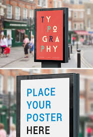 Free Outdoor Advertising Psd Mockups Poster Mockup Flyer Mockup Poster Mockup Free