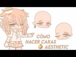 Como Hacer Caras Aesthetic En Gacha Club Tutorial Youtube In 2021 Club Outfits Club Hairstyles Club Design