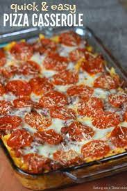 This Easy Pizza Casserole Recipe Is A Family Pleaser An Easy Casserole Recipe Plus This Pizza Pasta Ca Easy Casserole Recipes Easy Casserole Fun Easy Recipes