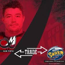 The Colorado Mammoth have acquired forward Sam Firth from the Georgia Swarm  in exchange for a conditional fifth round selection in the 2022 NLL Entry  Draft #TuskUp