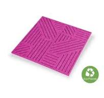 Fracti Felt -PET Akustisk panel - 6 mm / White