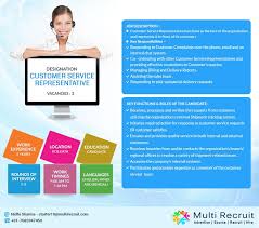A Leading Courier Company Is Hiring For Customer Service Representative For More Details Contact Nidhi Sh Free Job Posting Job Posting Recruitment Advertising