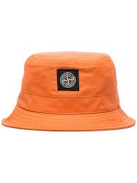 Stone Island Reflective Logo Patch Bucket Hat Farfetch Patch Logo Hats Reflective Design