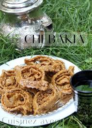 Chebbakia Patisserie Marocaine Mkherka Patisserie Marocaine Patisserie Chebakia