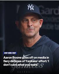 The Yankees manager has had it.