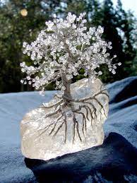Alarik greenland, crystal wire tree sculpture. The Lovely Compas Wire Trees Wire Tree Sculpture Wire Tree