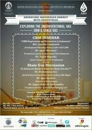 Ikatan Mahasiswa Geofisika Universitas Indonesia Proudly Present Advancing Indonesia S Energy With Geophysics Exploring The Unconventional Gas Cbm Mahasiswa