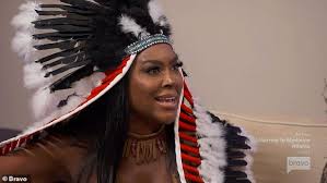 Huge collection of ethnic wear. Kenya Moore In Hot Water Over Her Very Problematic Native American Halloween Costume At Rhoa London News Time