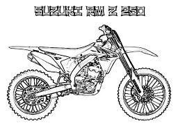 Fox racing 180 revn jersey$35.95. Dirt Bike Suzuki Rm Z 250 Coloring Page Coloring Sun Motorcycle Colors Bike Color Coloring Pages