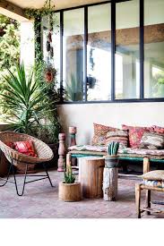 Jardin Bohemien Dans La Maison Boheme De La Creatrice De Sessun Backyard Ideas Garden Diy Bbq Hammock Pation Outdoo Deco Idee Deco Decoration Interieure