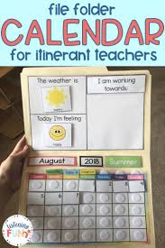 Individual Calendar For Therapy Homeschool Calendar Kids Calendar Preschool Learning Activities
