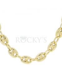 Check out our gucci link 14k gold chain selection for the very best in unique or custom, handmade pieces from our chains shops. 14k Gold Puff Gucci Link Chain