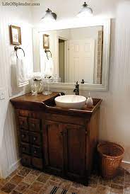 Sears has full vanities with single or double sinks that are ready to be installed and revitalize any bathroom in your home. 35 Best Rustic Bathroom Vanity Ideas And Designs For 2021