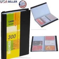 This is an accessible business card template. Leather Business Cards Holder Case Organizer 300 Name Id Credit Card Book Keeper Ebay