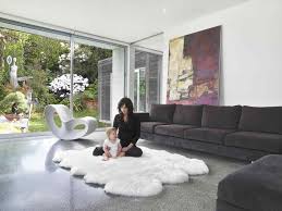 Faux Fur Rug Living Room