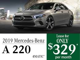 Maybe you would like to learn more about one of these? New 2019 Mercedes Benz A 220 4matic Offers