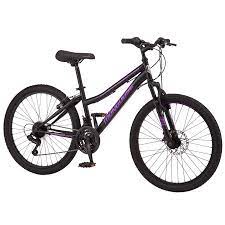 Whether you&#39;re pushing through the most technical terrain or hitting the local trails as a family, mongoose has the mountain bike for you. Mongoose Excursion Mountain Bike 24 Inch Wheel 21 Speeds Girls Frame Black Purple Accuweather Shop